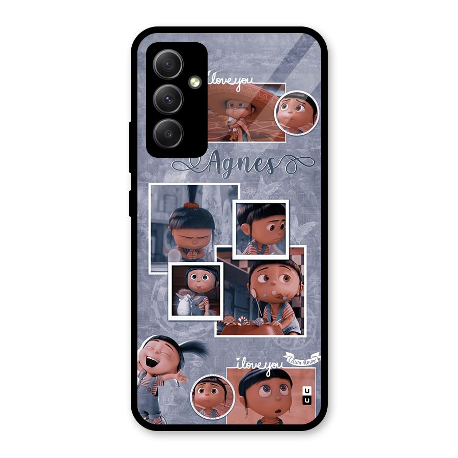 Agnes Glass Back Case for Galaxy A34