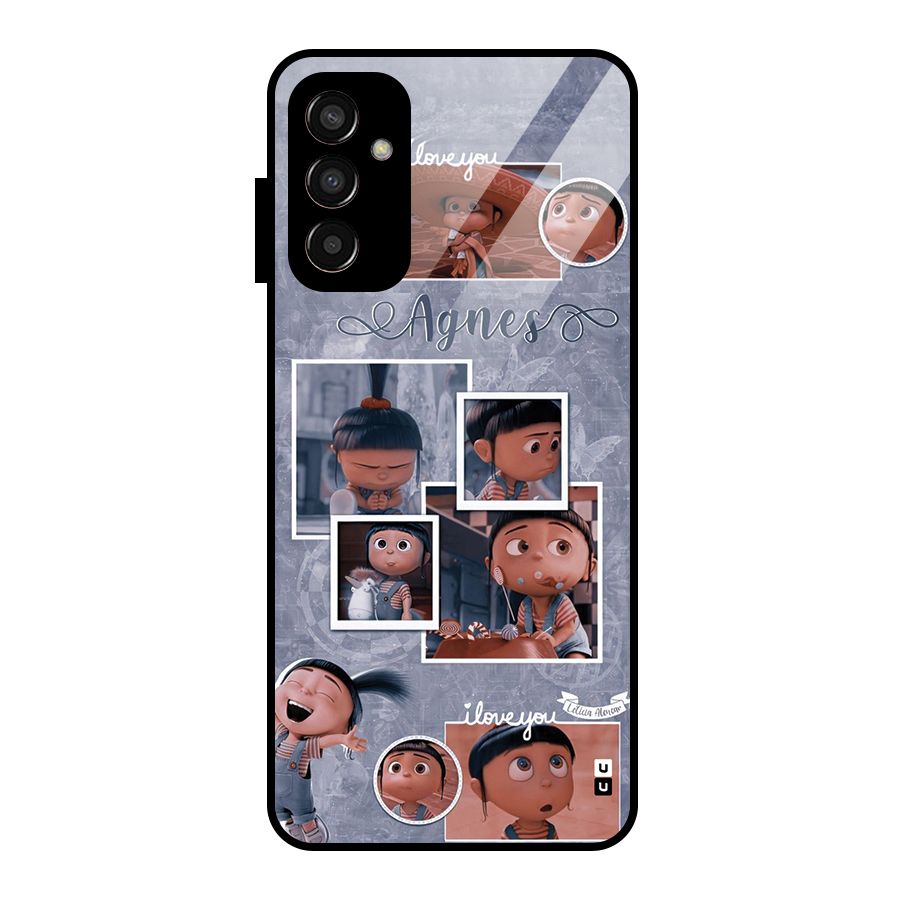 Agnes Glass Back Case for Galaxy F13