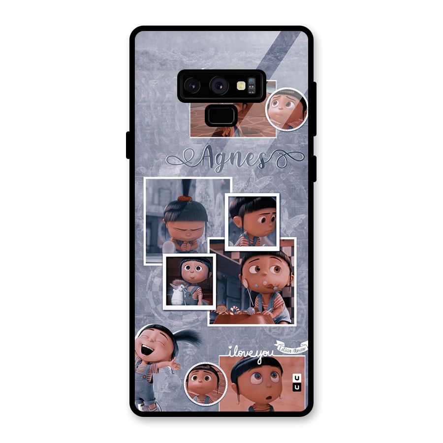 Agnes Glass Back Case for Galaxy Note 9