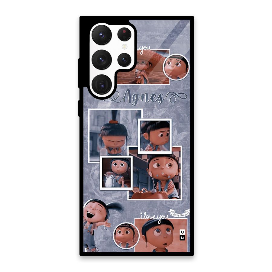 Agnes Glass Back Case for Galaxy S22 Ultra 5G