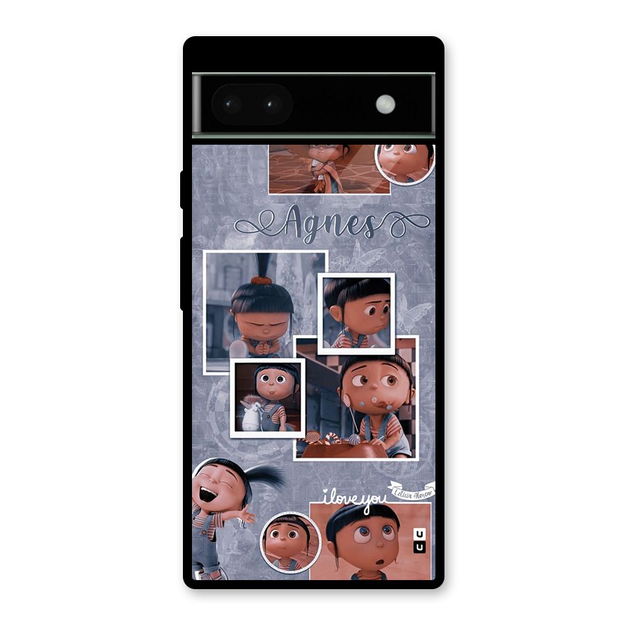 Agnes Glass Back Case for Google Pixel 6a