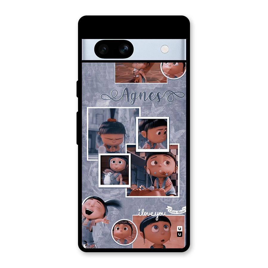 Agnes Glass Back Case for Google Pixel 7a