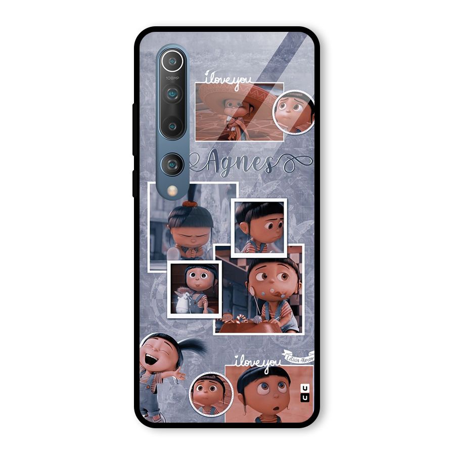 Agnes Glass Back Case for Mi 10