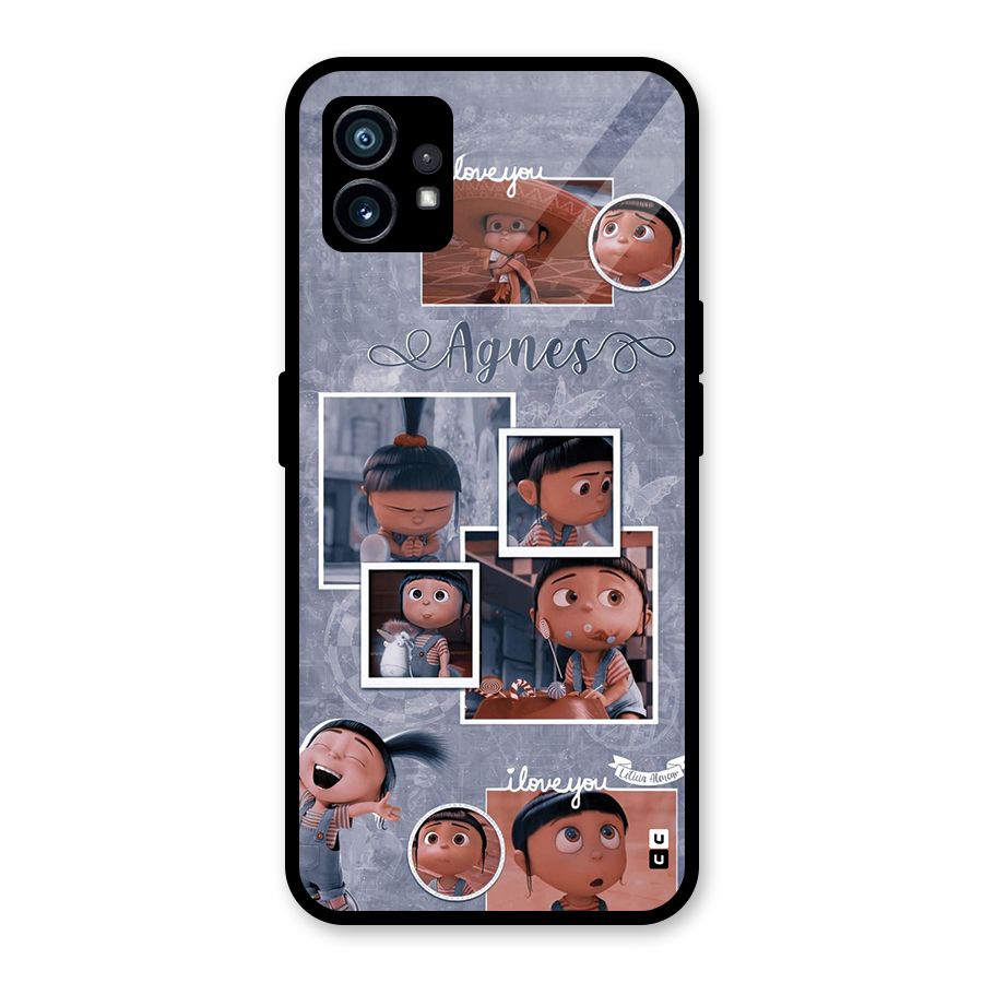 Agnes Glass Back Case for Nothing Phone 1
