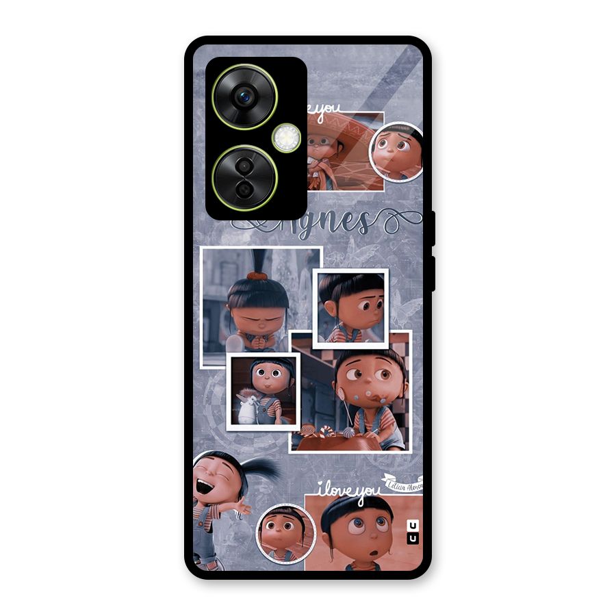 Agnes Glass Back Case for OnePlus Nord CE 3 Lite