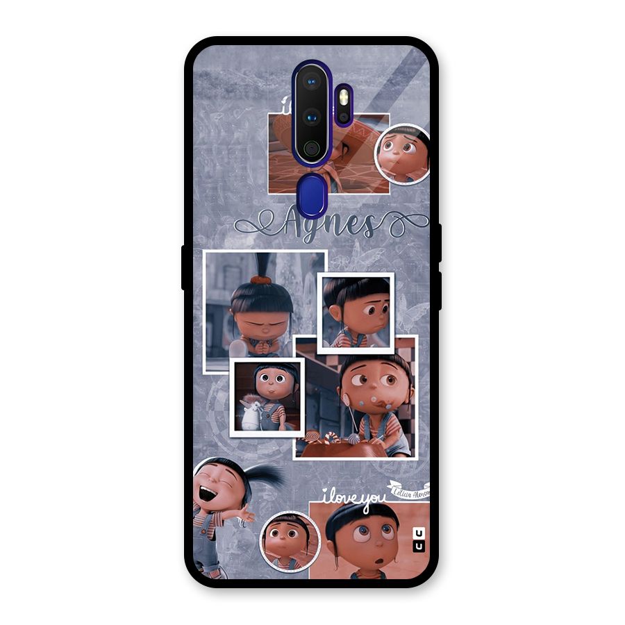 Agnes Glass Back Case for Oppo A9 (2020)