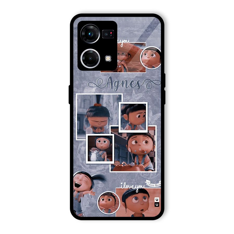 Agnes Glass Back Case for Oppo F21s Pro 4G