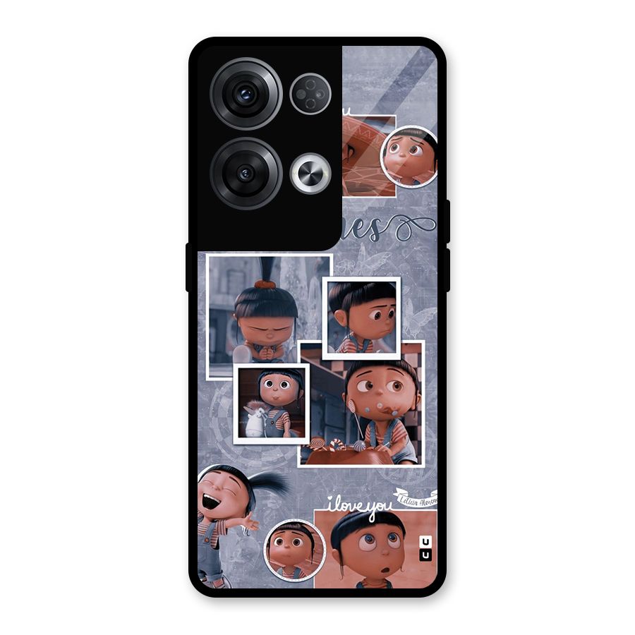 Agnes Glass Back Case for Oppo Reno8 Pro 5G