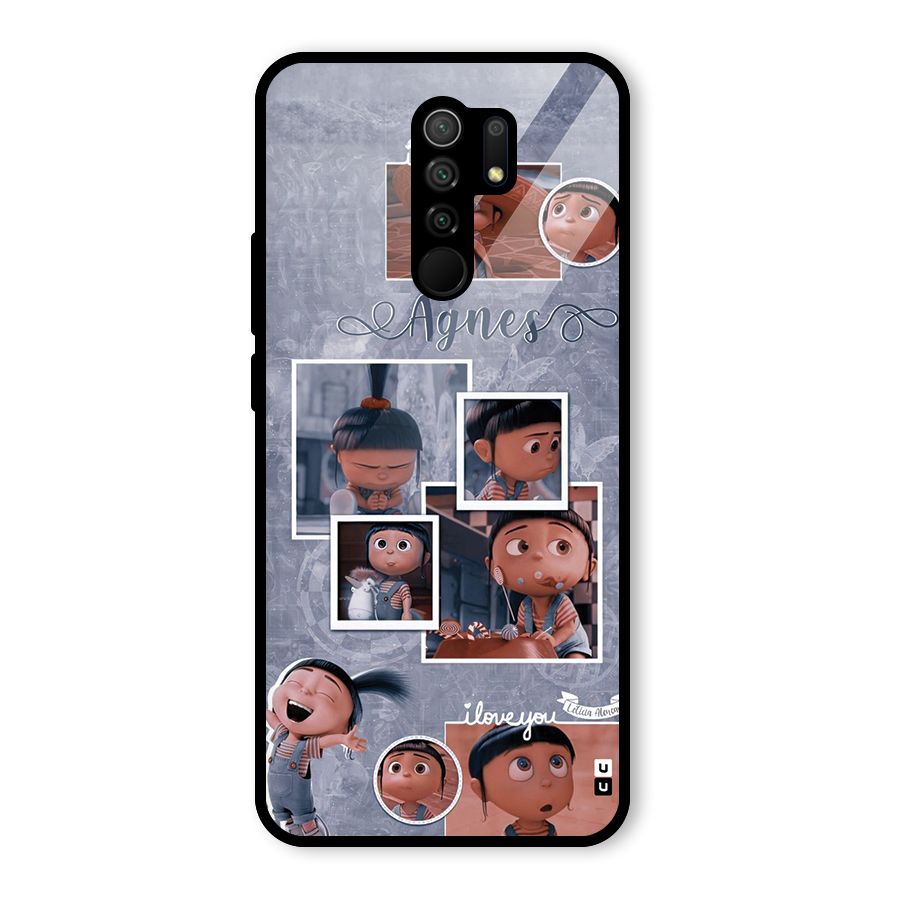 Agnes Glass Back Case for Poco M2