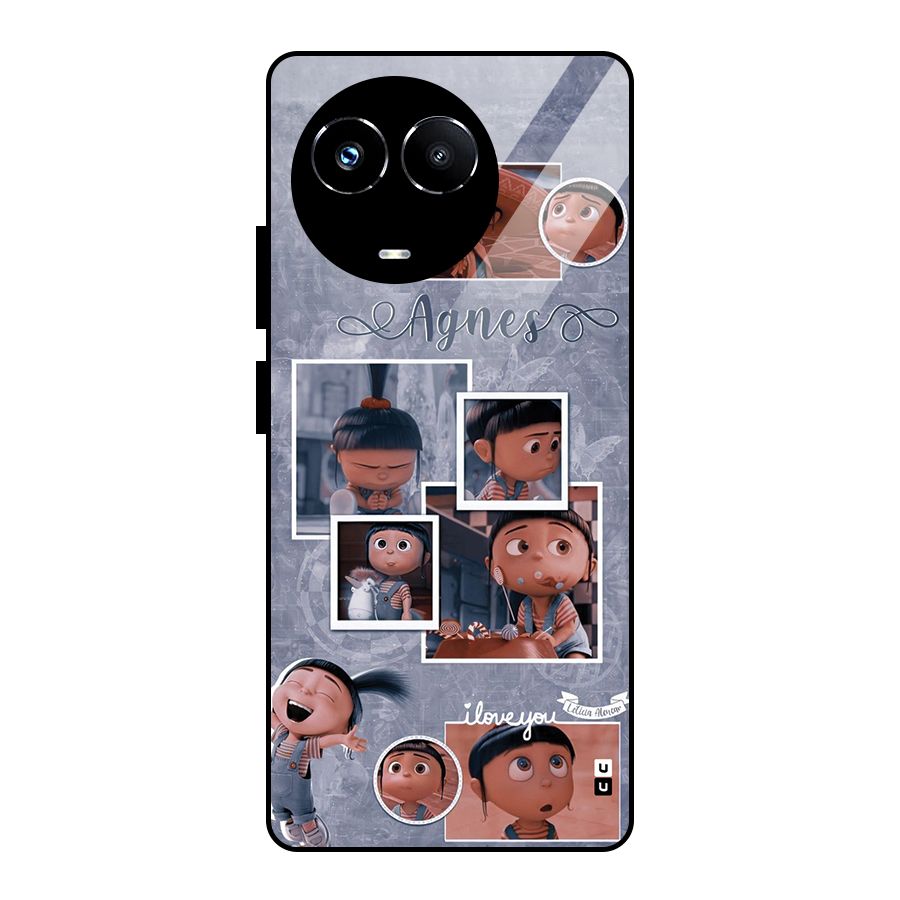 Agnes Glass Back Case for Realme 11X