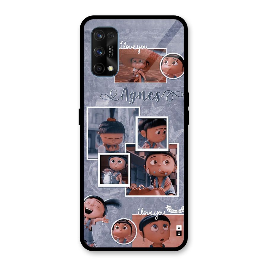 Agnes Glass Back Case for Realme 7 Pro