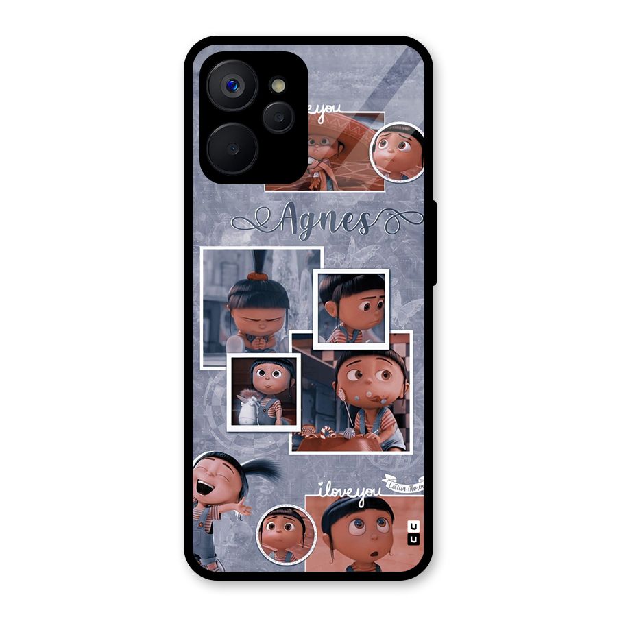 Agnes Glass Back Case for Realme 9i 5G