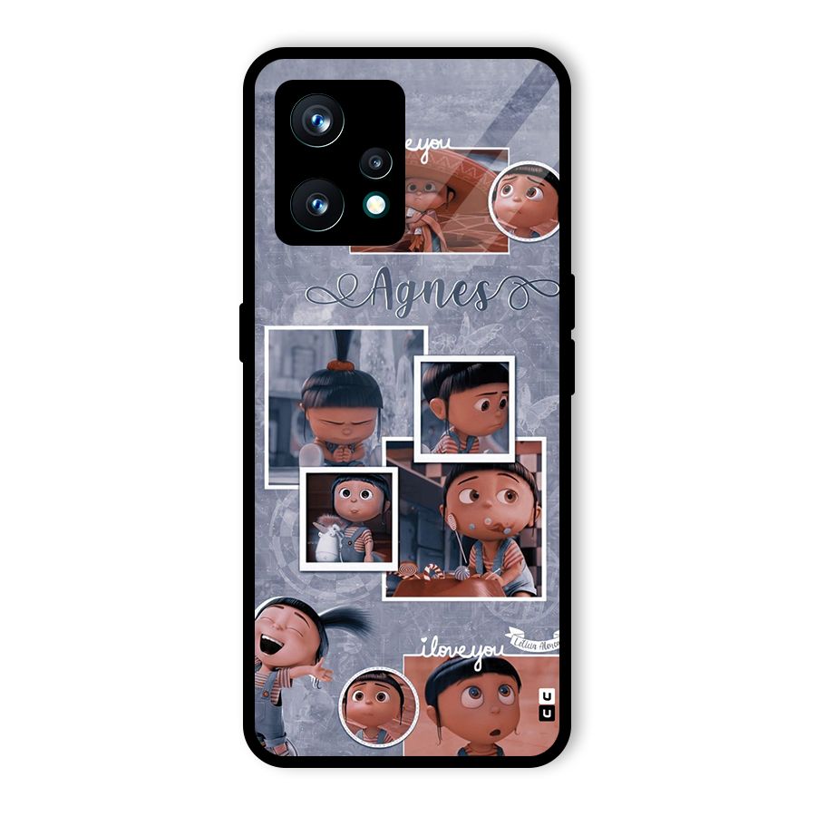 Agnes Glass Back Case for Realme Narzo 50 Pro