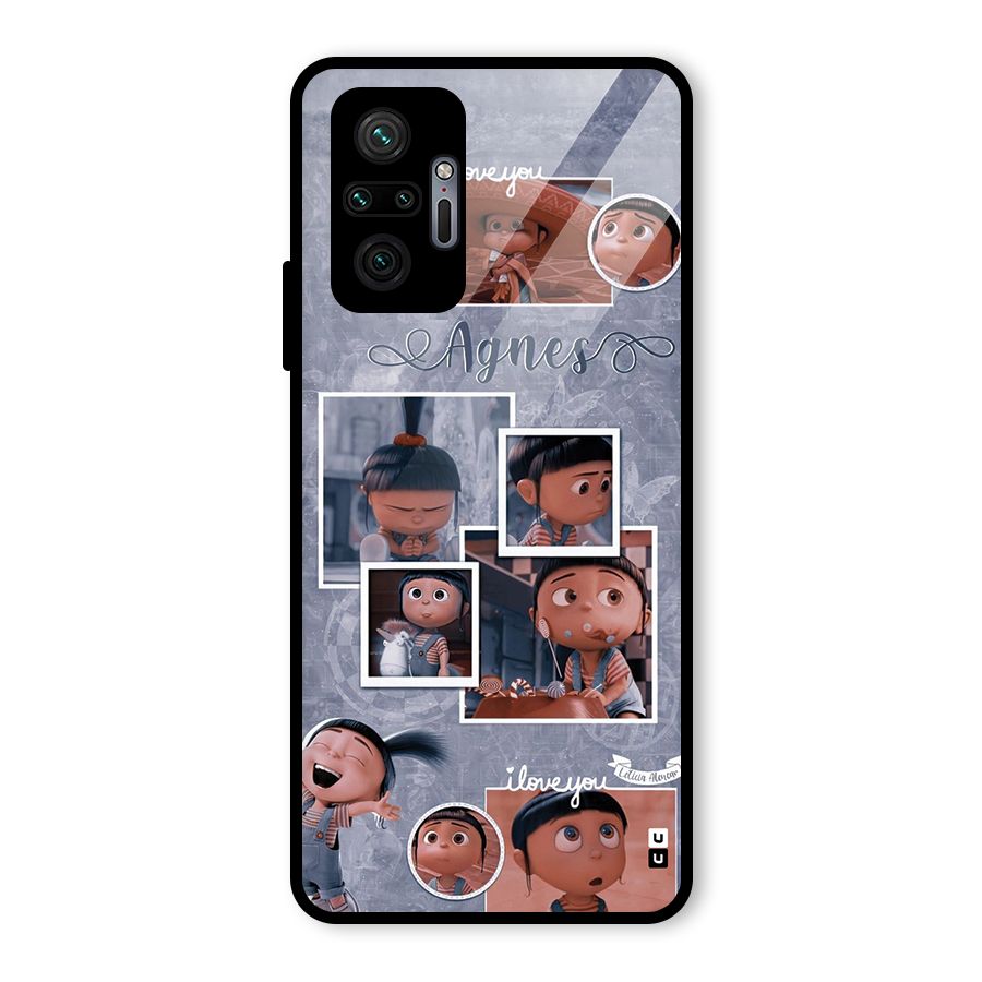 Agnes Glass Back Case for Redmi Note 10 Pro Max