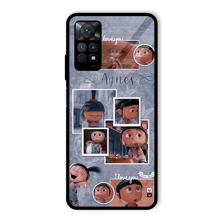 Agnes Glass Back Case for Redmi Note 11 Pro Plus 5G