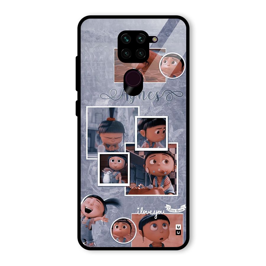 Agnes Glass Back Case for Redmi Note 9