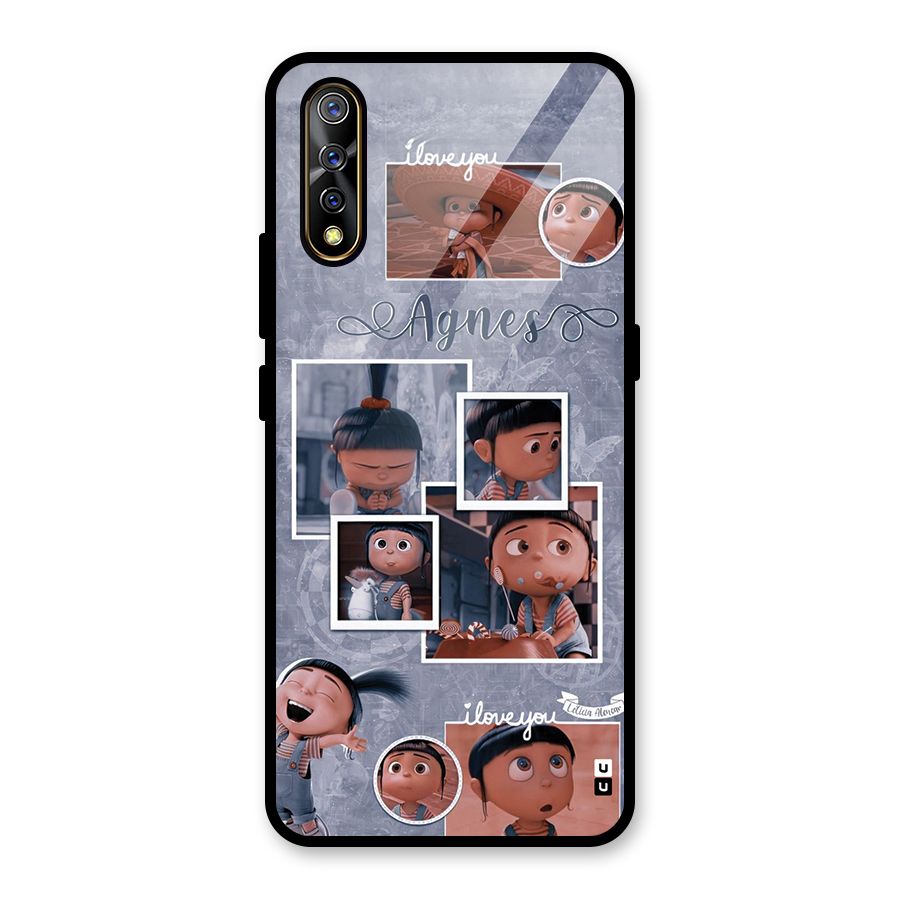 Agnes Glass Back Case for Vivo S1