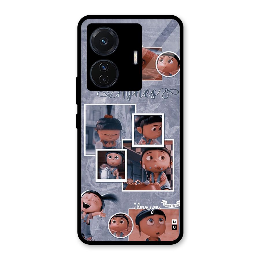 Agnes Glass Back Case for Vivo T1 Pro