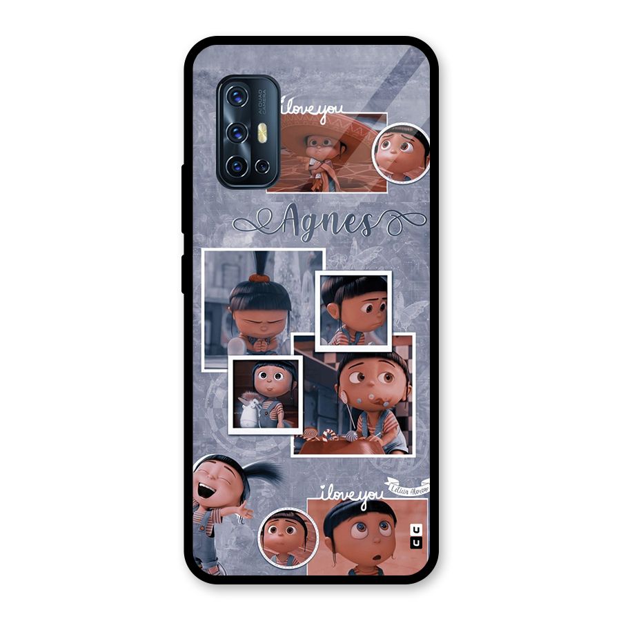 Agnes Glass Back Case for Vivo V17