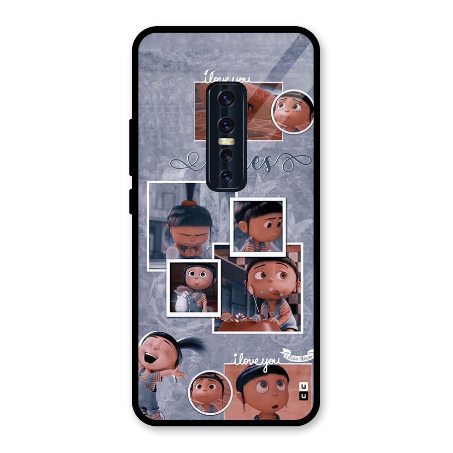 Agnes Glass Back Case for Vivo V17 Pro