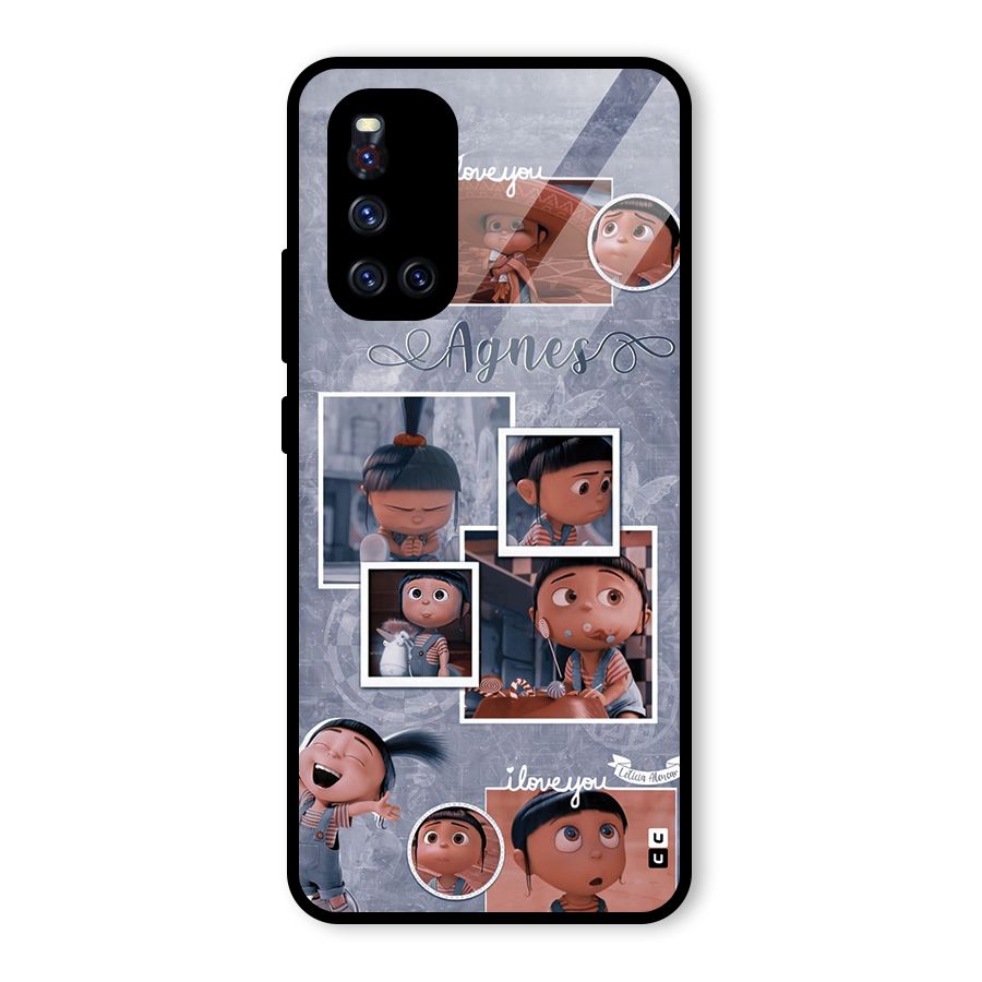 Agnes Glass Back Case for Vivo V19