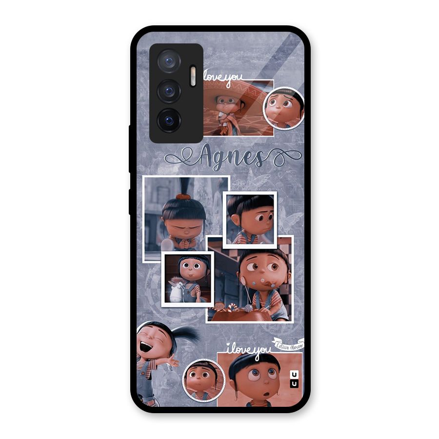 Agnes Glass Back Case for Vivo V23e