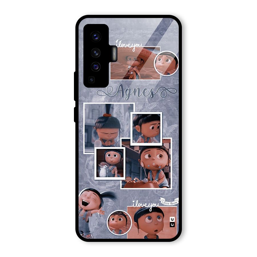 Agnes Glass Back Case for Vivo X50