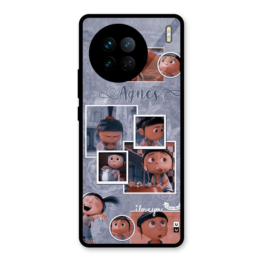 Agnes Glass Back Case for Vivo X90