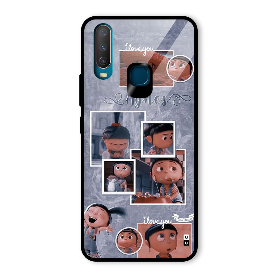 Agnes Glass Back Case for Vivo Y15