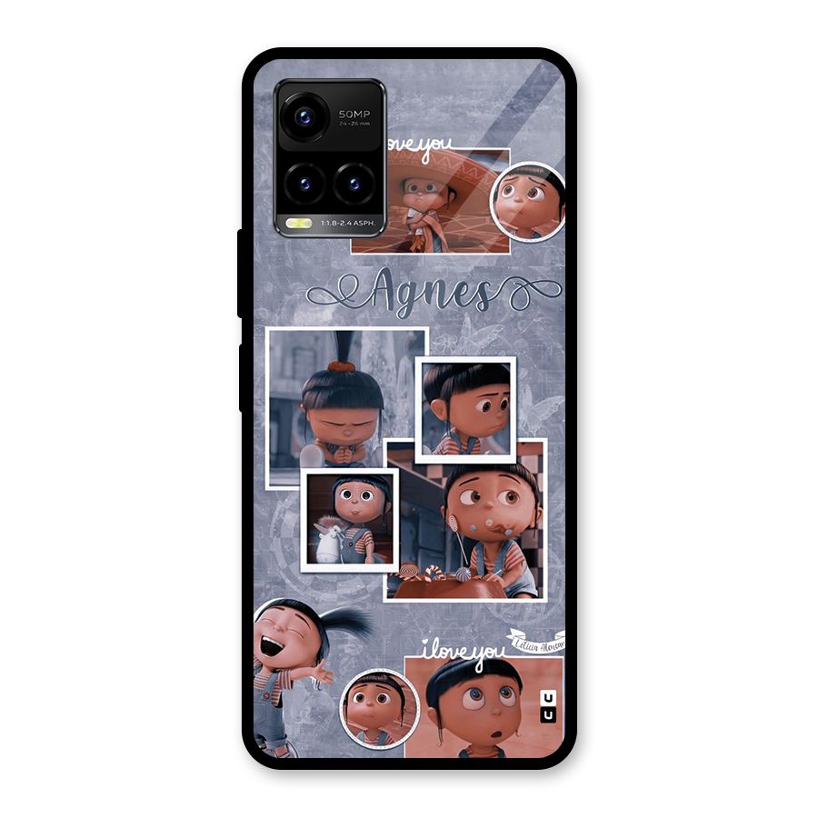 Agnes Glass Back Case for Vivo Y21T