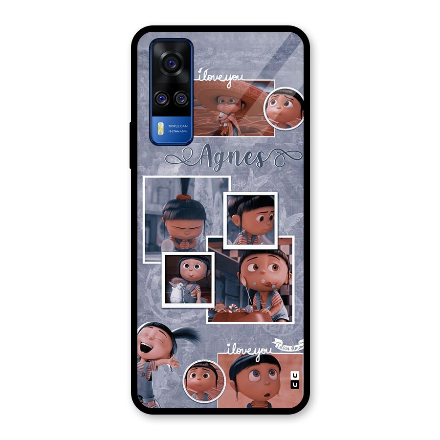 Agnes Glass Back Case for Vivo Y31