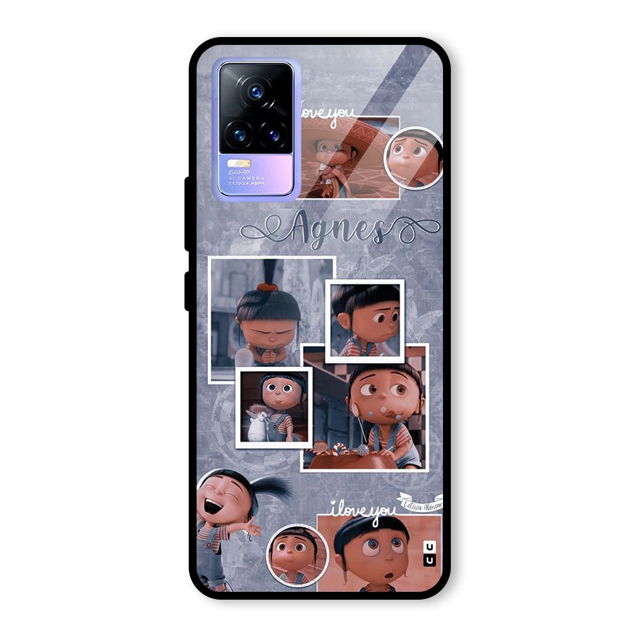 Agnes Glass Back Case for Vivo Y73