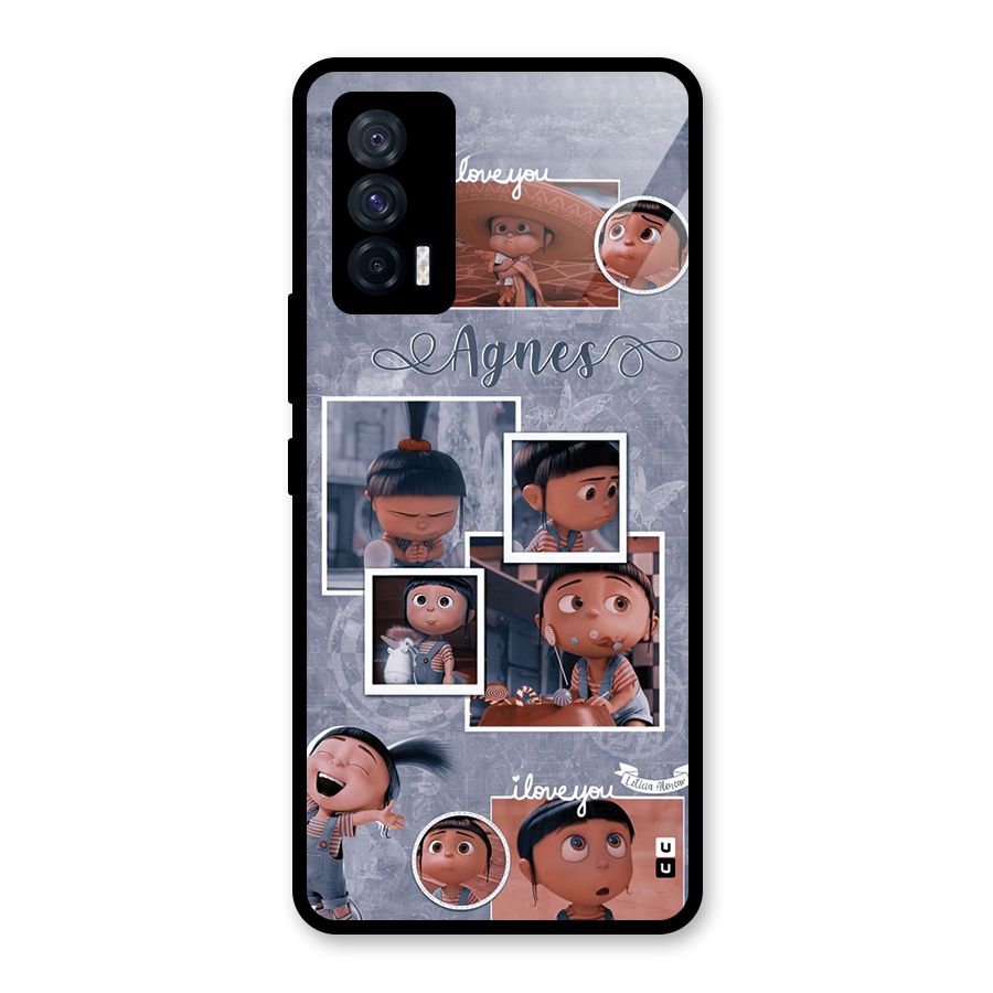 Agnes Glass Back Case for Vivo iQOO 7 5G