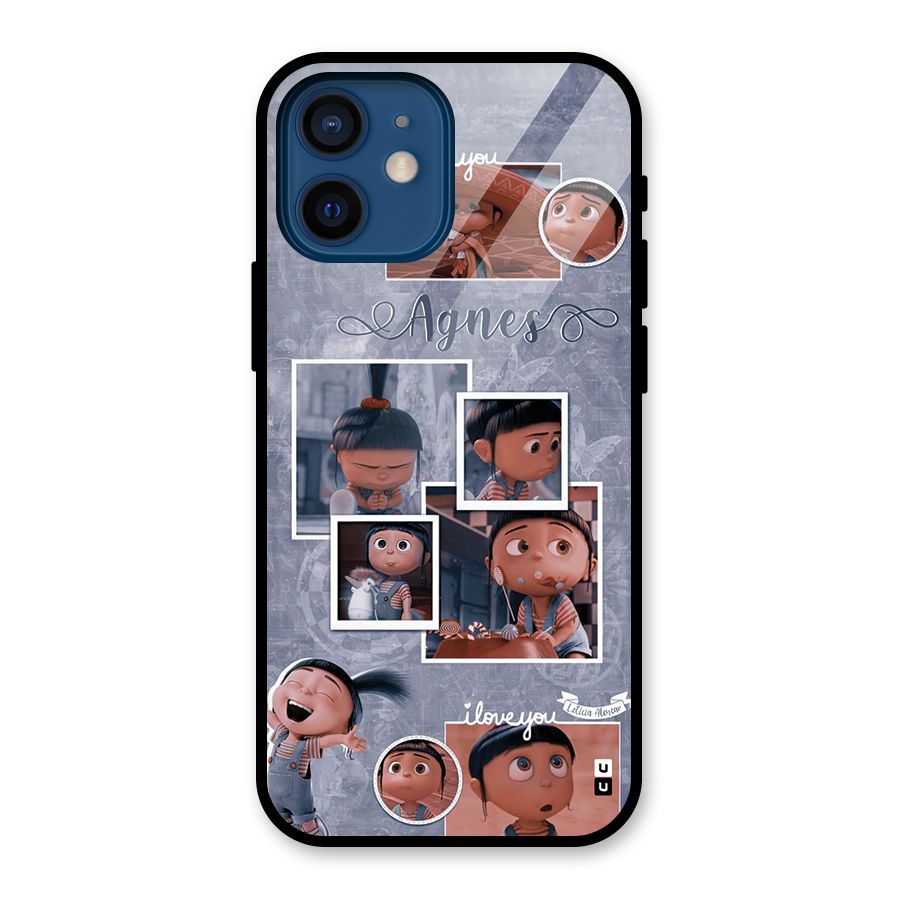 Agnes Glass Back Case for iPhone 12 Mini