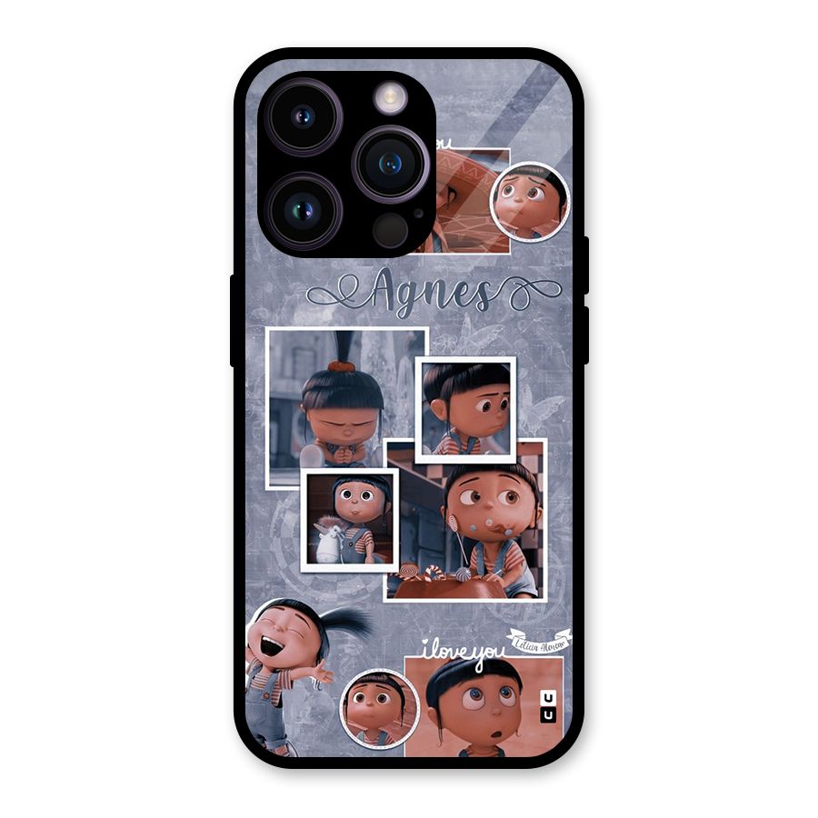 Agnes Glass Back Case for iPhone 14 Pro