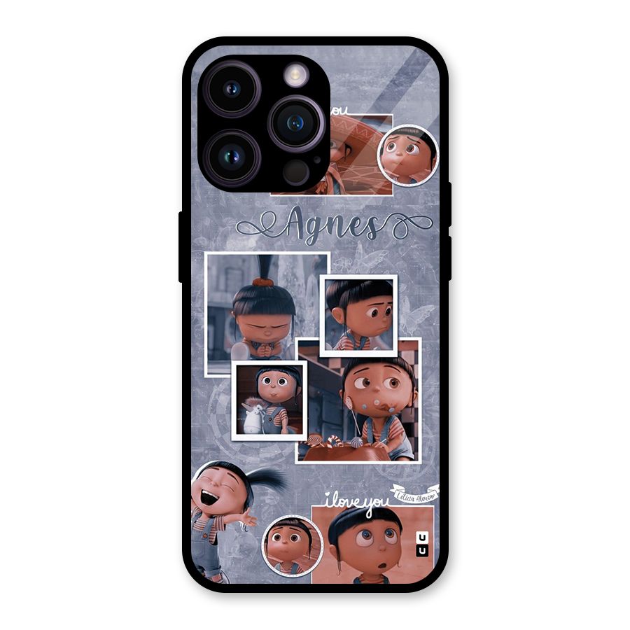 Agnes Glass Back Case for iPhone 14 Pro Max