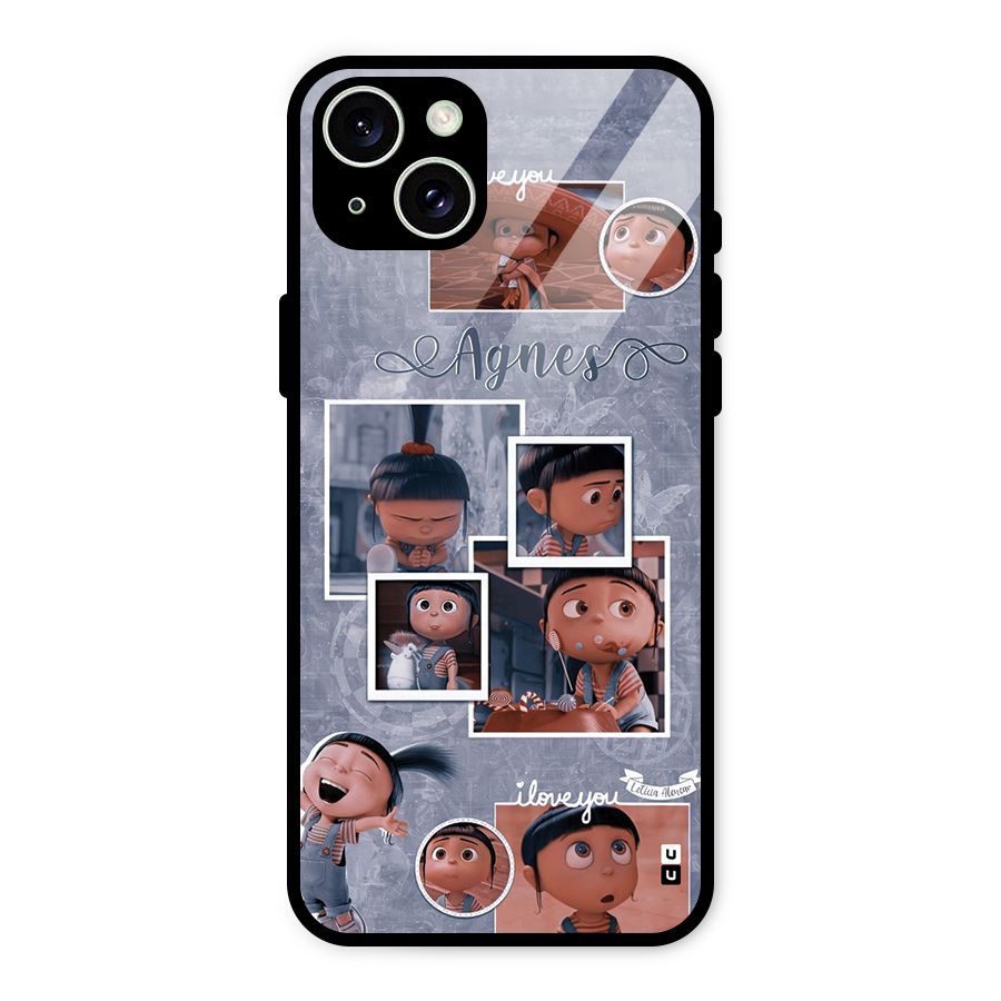 Agnes Glass Back Case for iPhone 15 Plus
