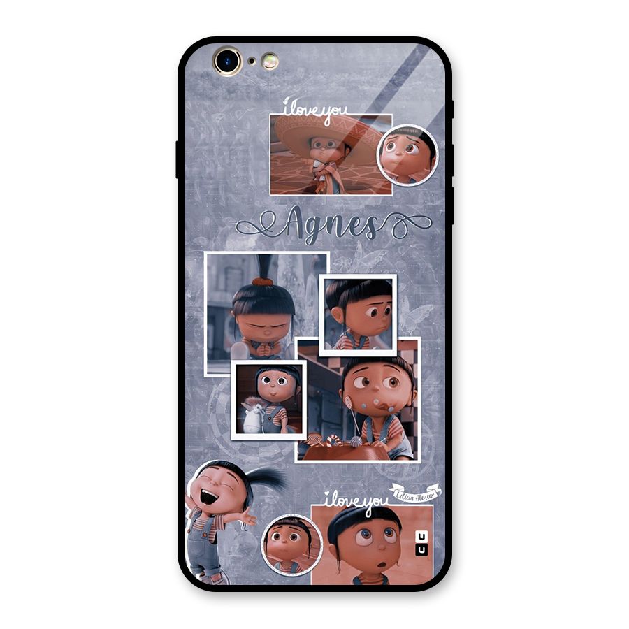 Agnes Glass Back Case for iPhone 6 Plus 6S Plus