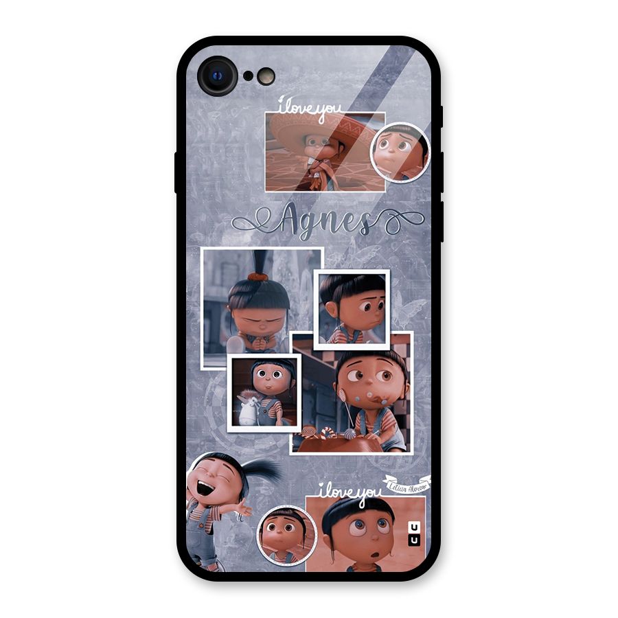 Agnes Glass Back Case for iPhone 7