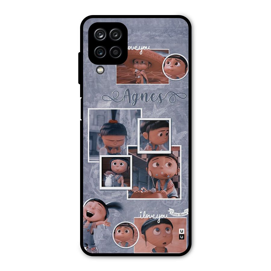 Agnes Metal Back Case for Galaxy A12