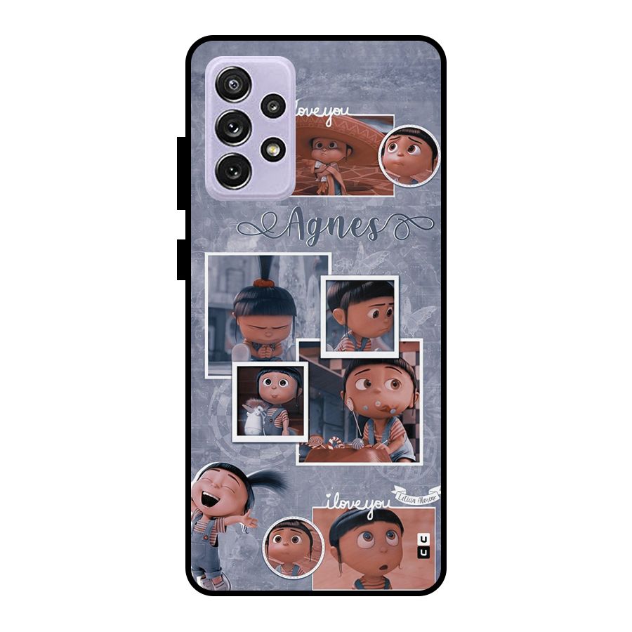 Agnes Metal Back Case for Galaxy A72