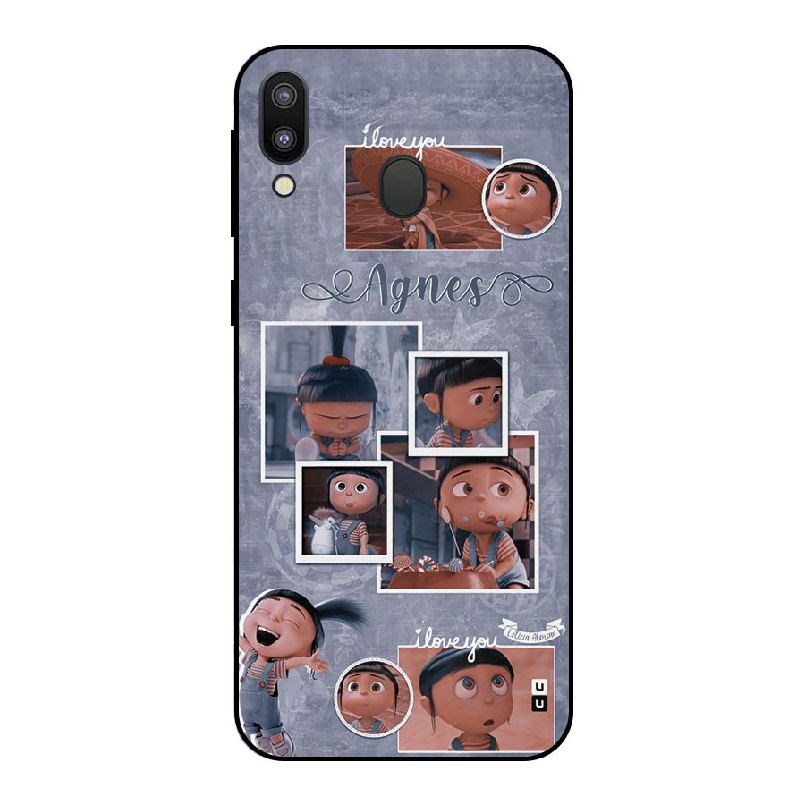 Agnes Metal Back Case for Galaxy M20