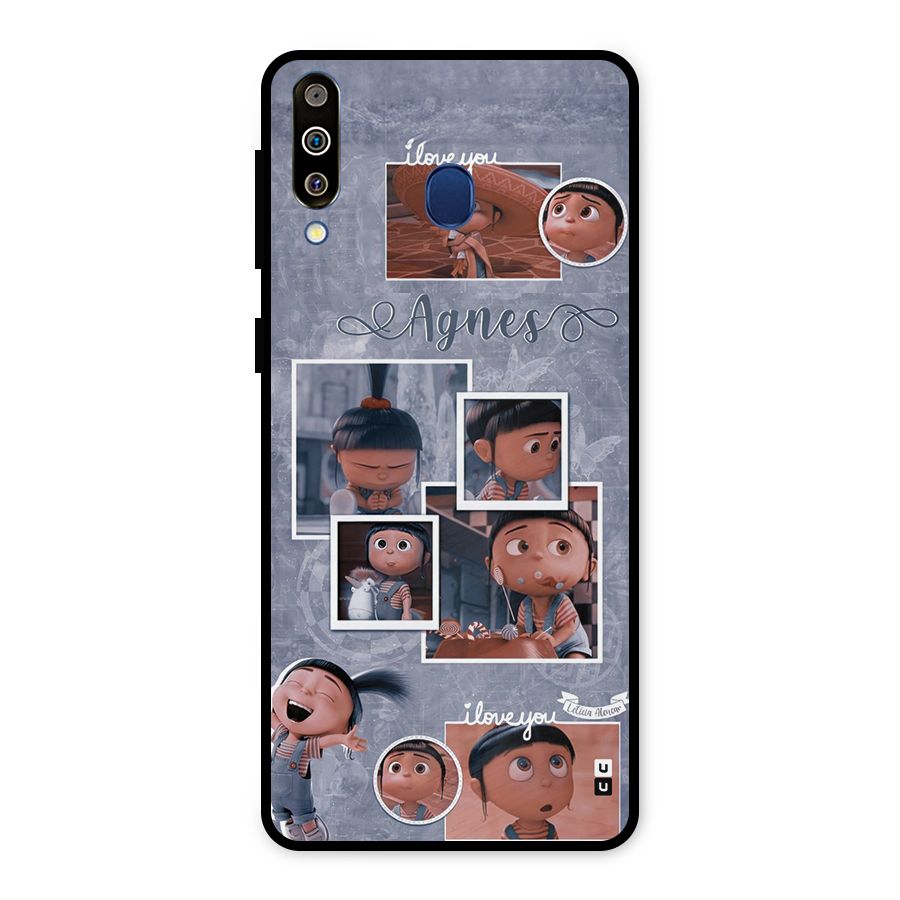 Agnes Metal Back Case for Galaxy M30