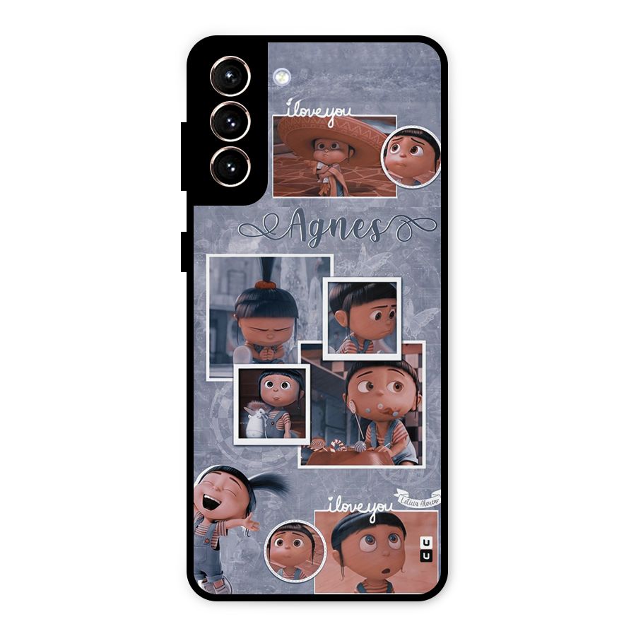 Agnes Metal Back Case for Galaxy S21 Plus