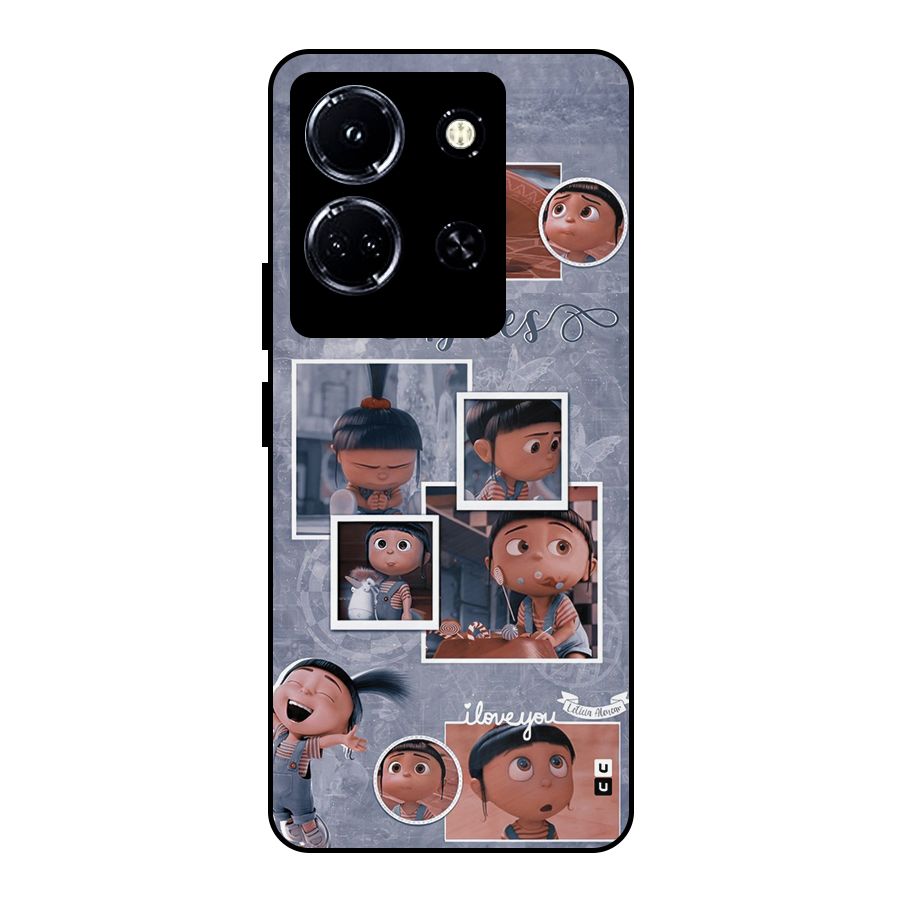 Agnes Metal Back Case for Infinix Note 30 5G