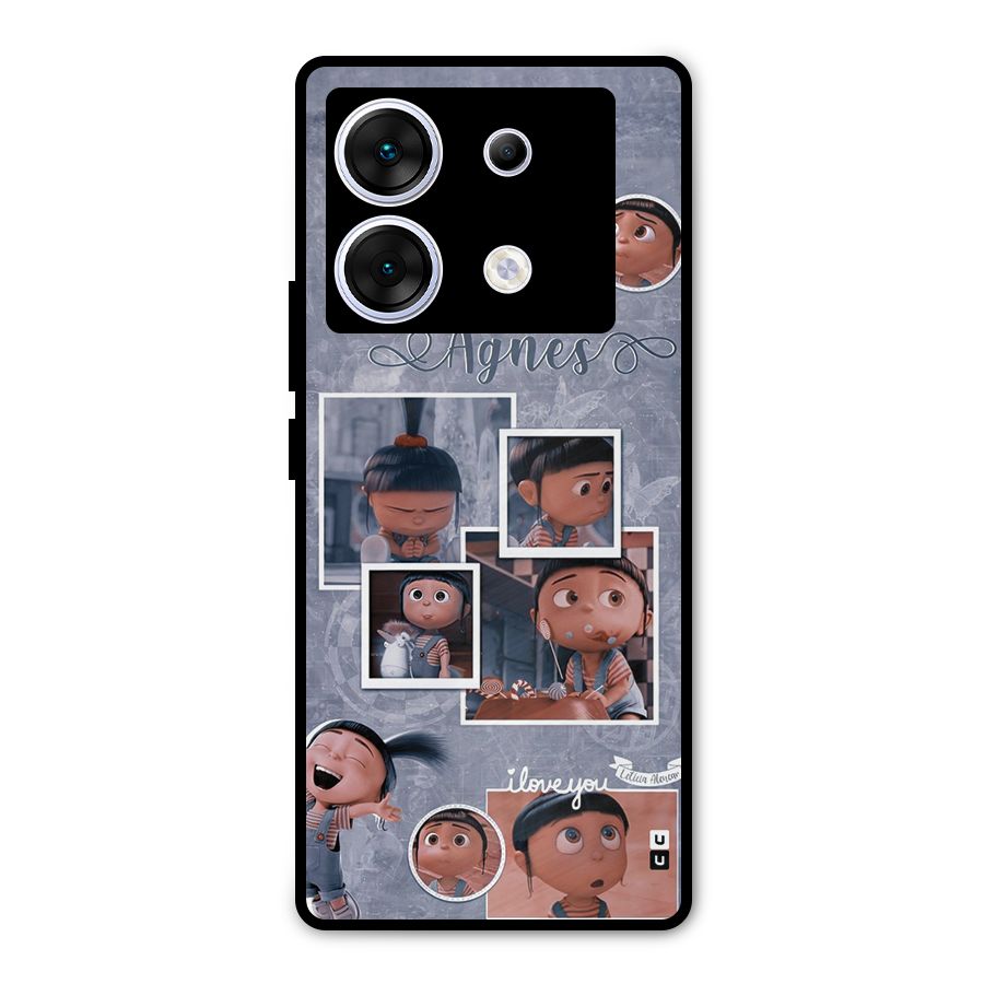 Agnes Metal Back Case for Infinix Zero 30 5G