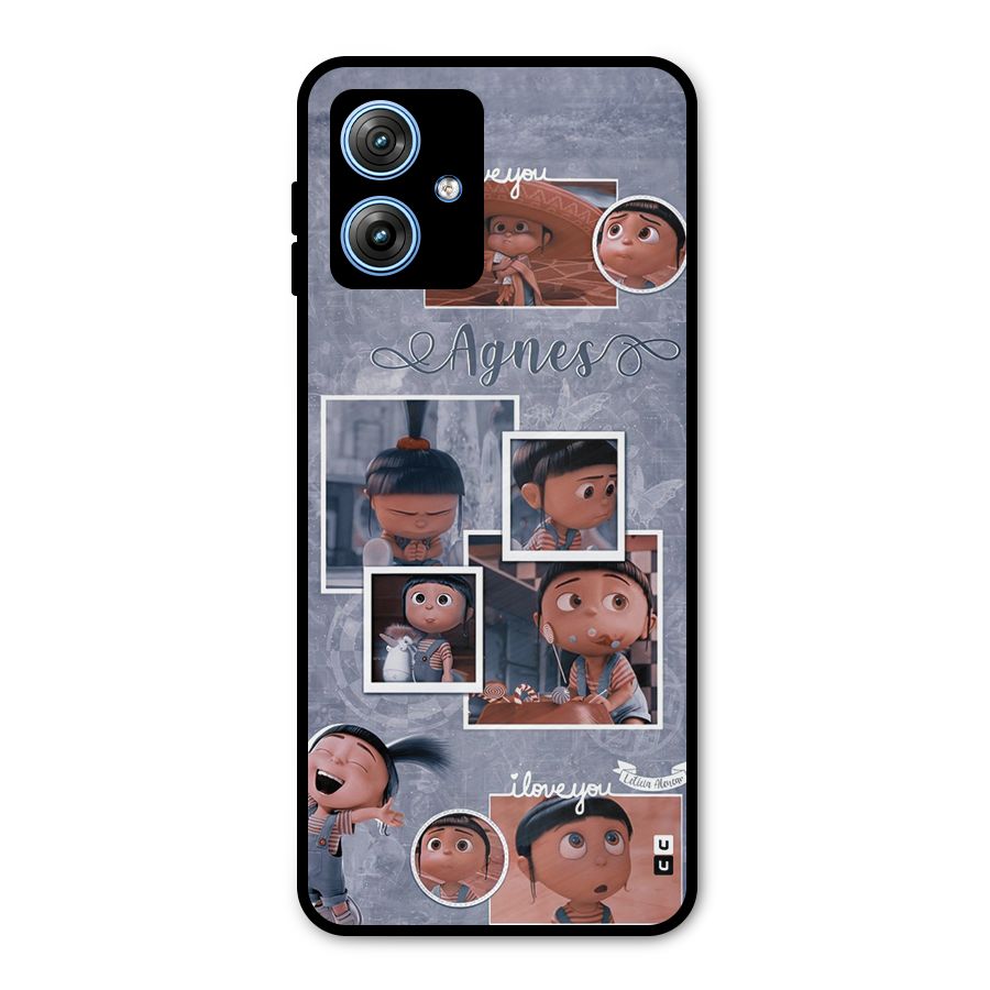 Agnes Metal Back Case for Moto G54