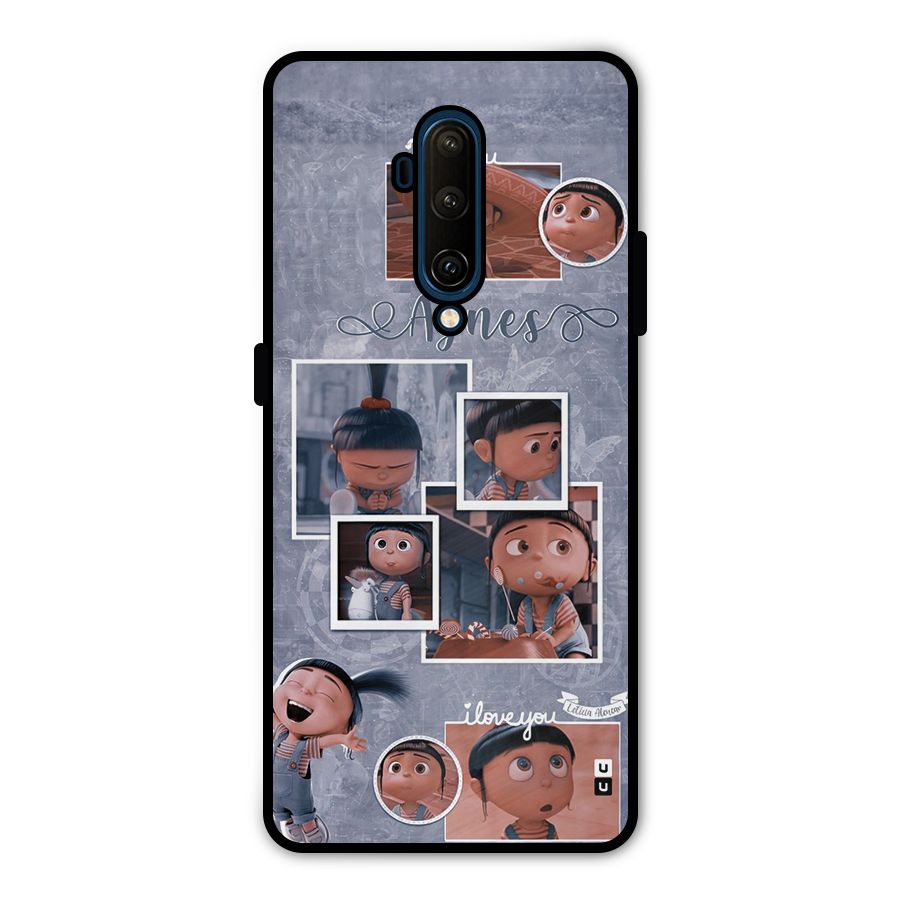 Agnes Metal Back Case for OnePlus 7T Pro
