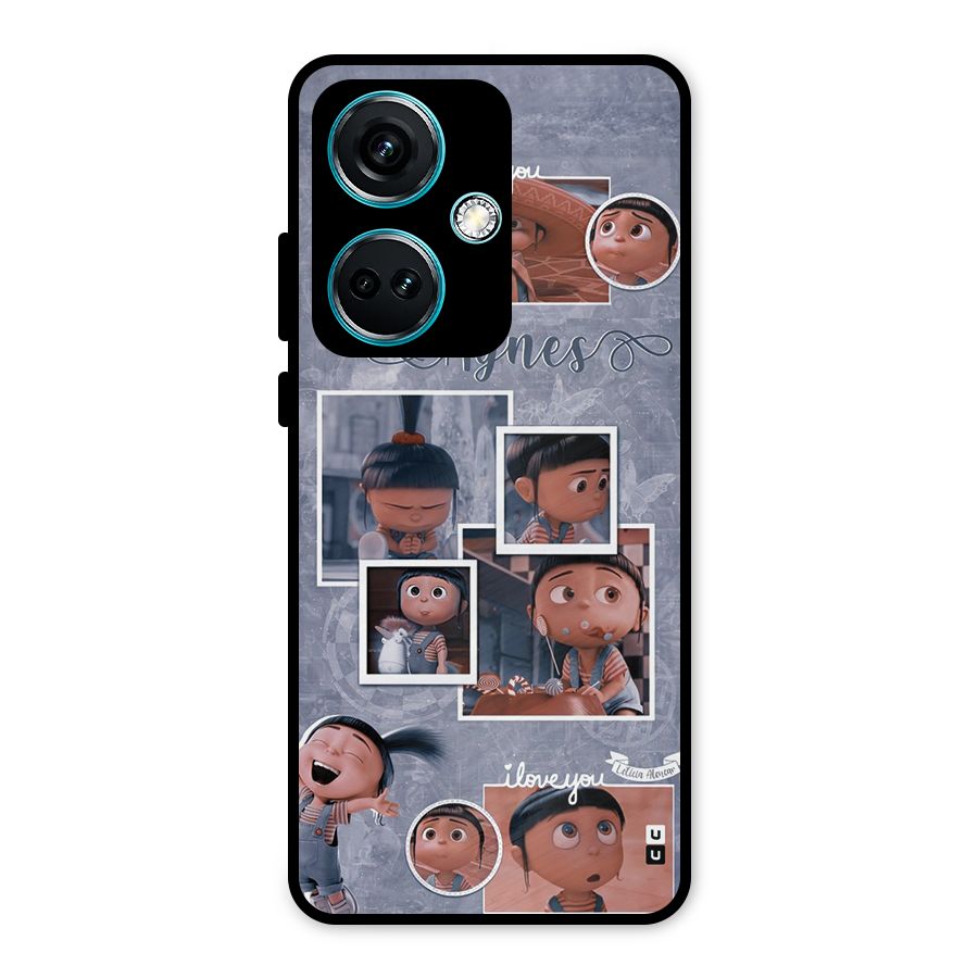 Agnes Metal Back Case for OnePlus Nord CE 3 5G