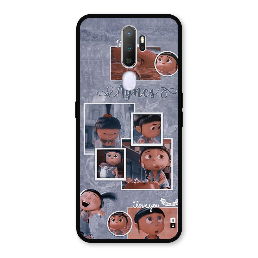 Agnes Metal Back Case for Oppo A9 (2020)